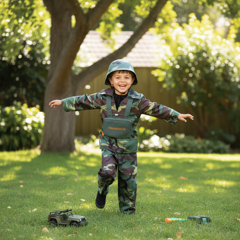 Child Army Boy Career Costume