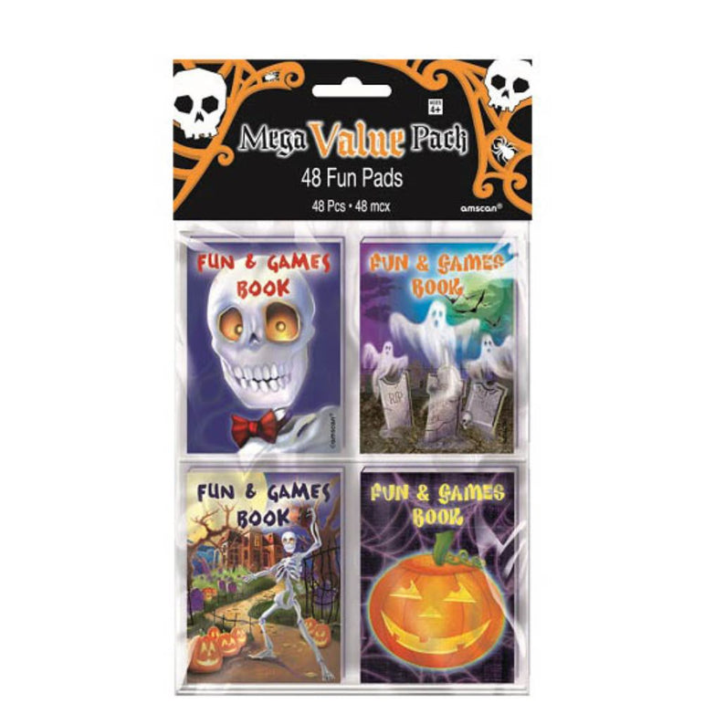 Halloween Fun Pads 48pcs