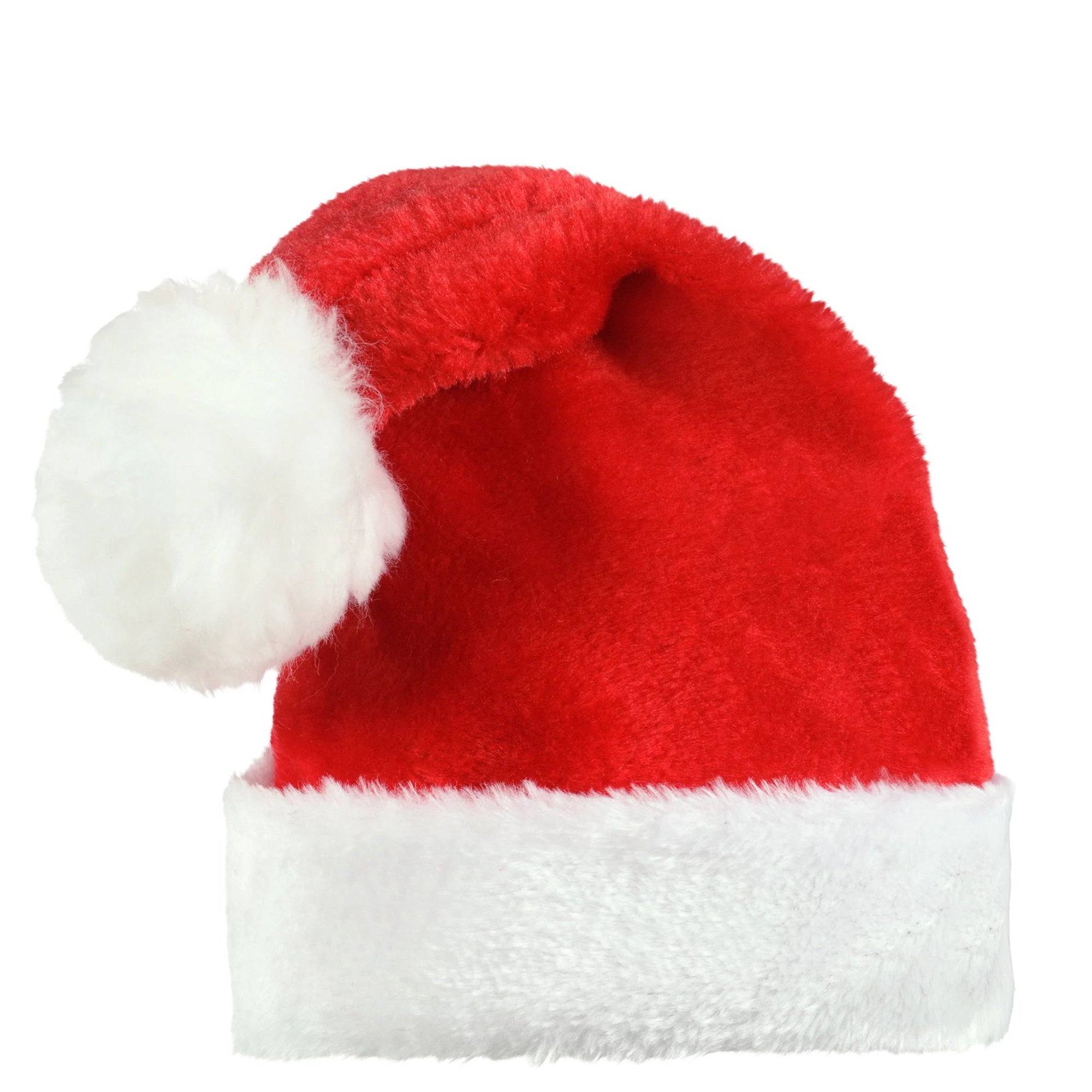 Santa Plush Value Hat Child