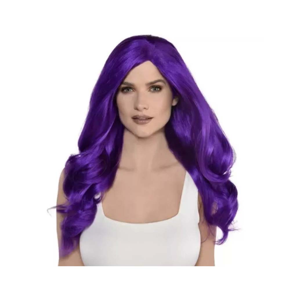 Purple Glam Wig