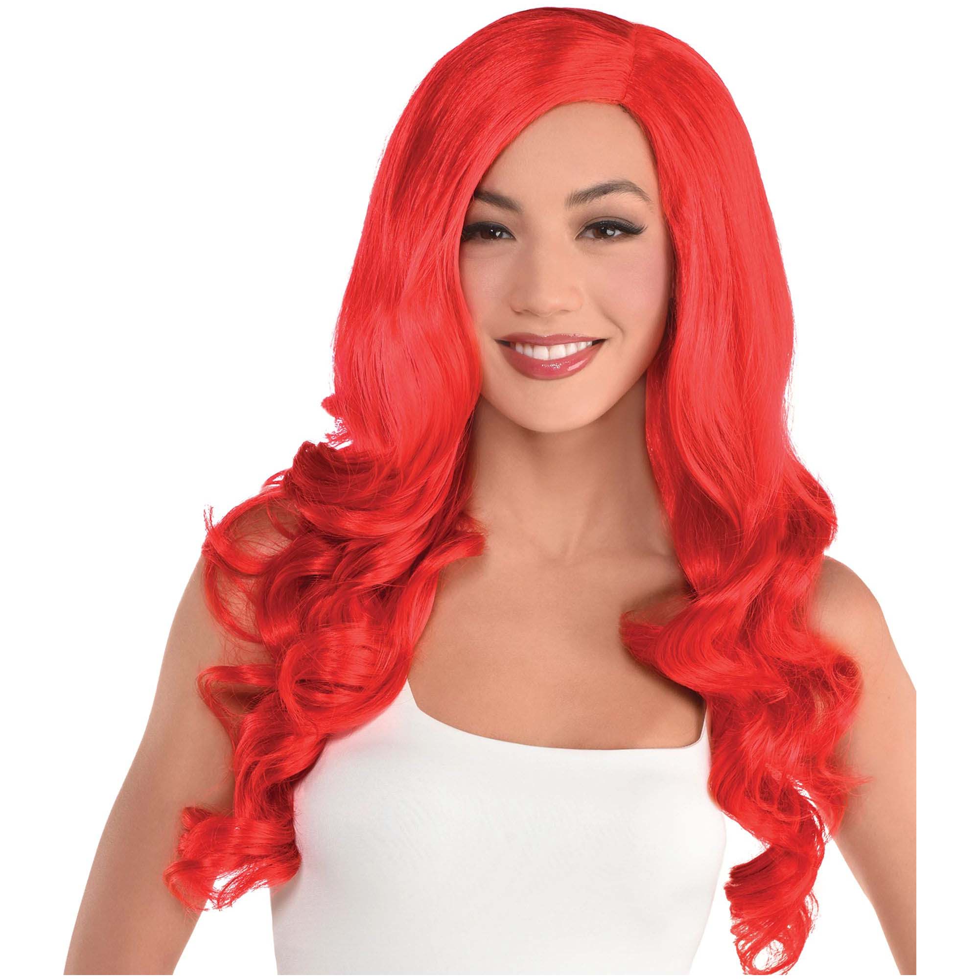 Red Glam Wig