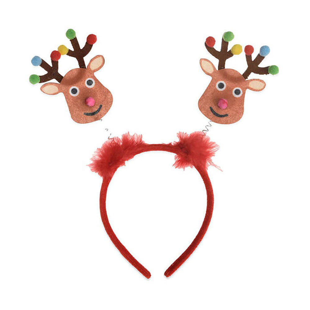 Christmas Reindeer Headbopper Glitter