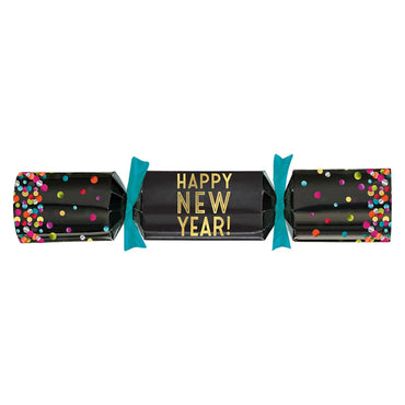 Colorful Confetti New Year Crackers 8pcs