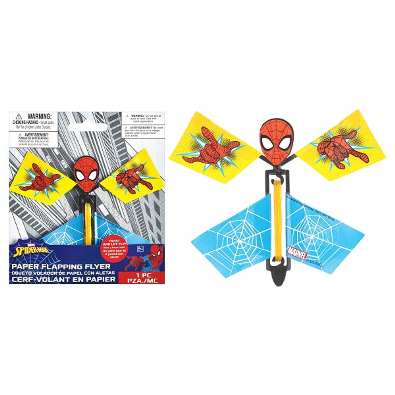 Spiderman Paper Flapping Flyer