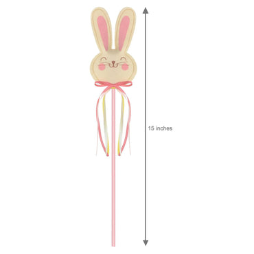 Easter Bunny Wand 15in