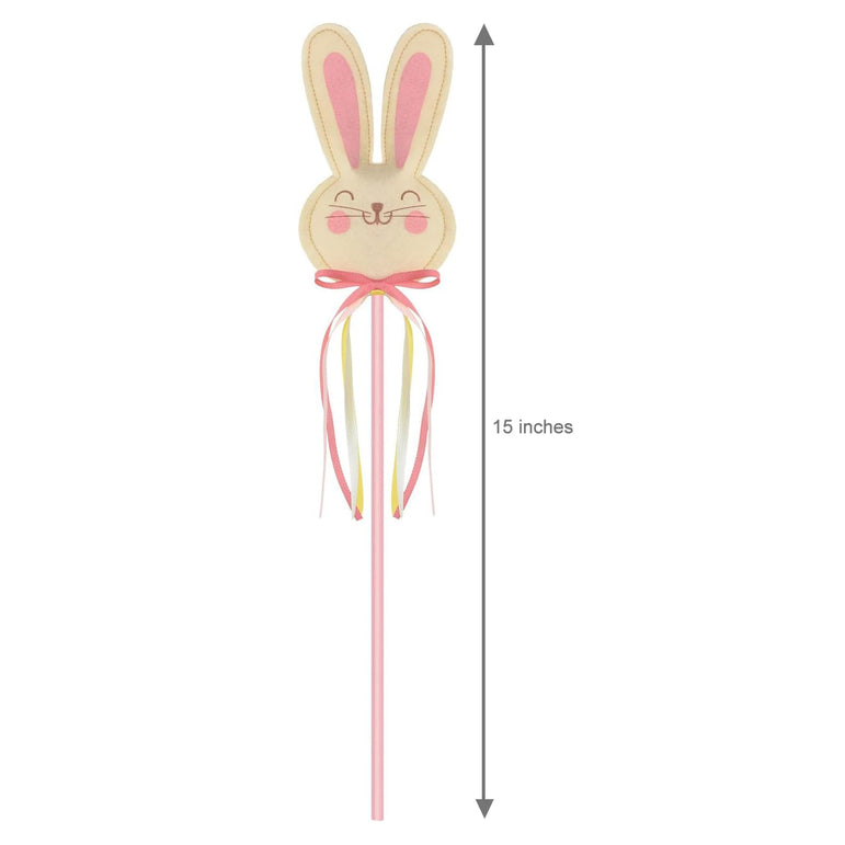 Easter Bunny Wand 15in