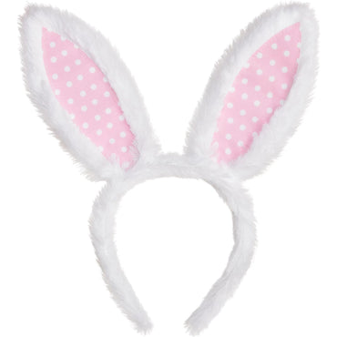 Child Easter Polka Dot Bunny Ears