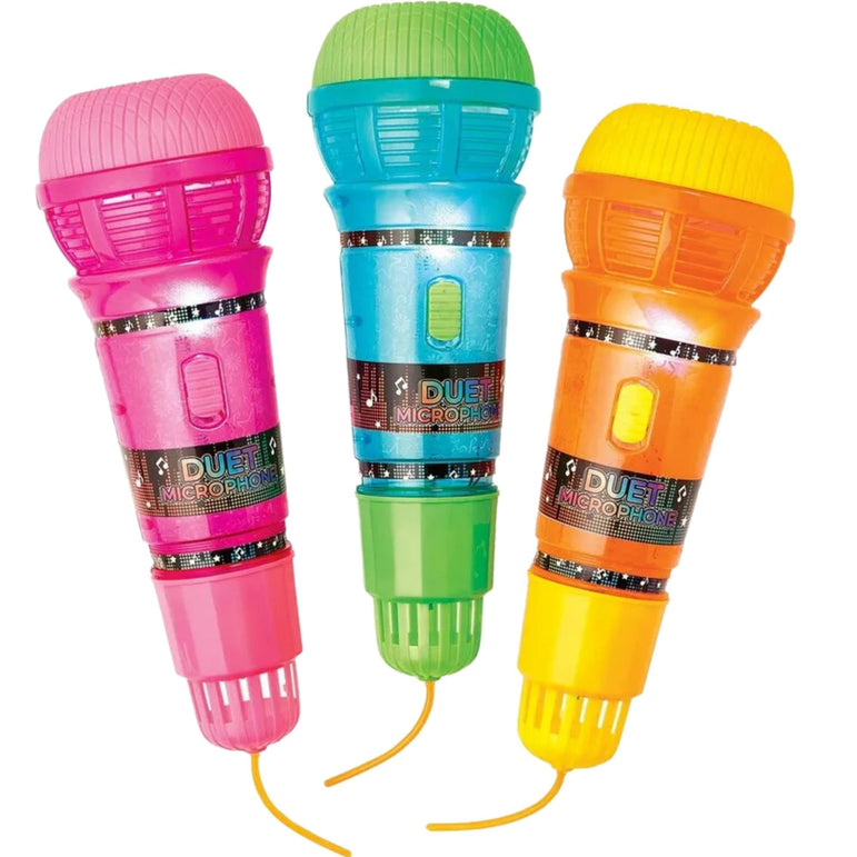 Duet Light-Up Microphone Favors 9in (sold per piece)