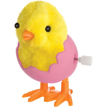 Pink Wind Up Hatching Chick