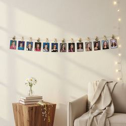 Graduation K-12 Customizable Photo Clip Hanging Garland Banner Decoration 3 ft