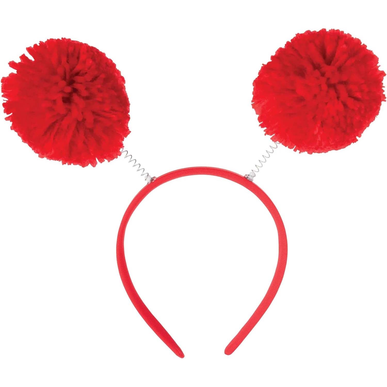 Red Headbopper Pom Pom