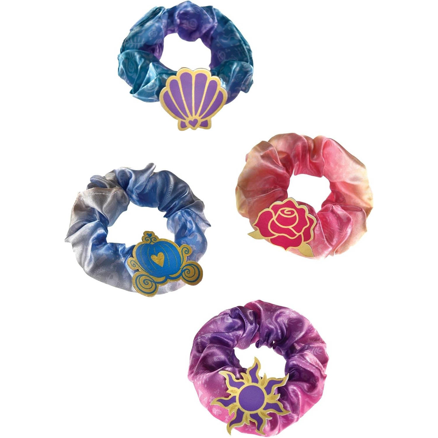 Disney Princess Hair Accessories 4in 4pcs