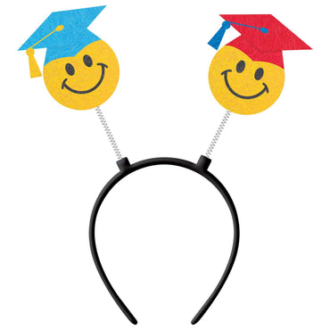 Graduation Happy Face Headbopper