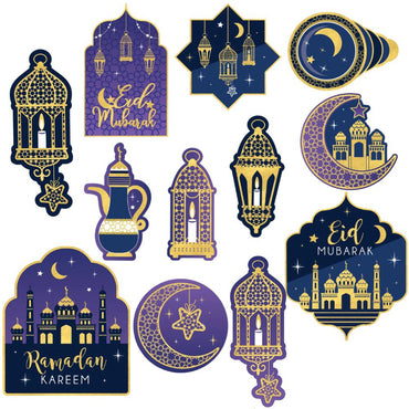 Ramadan Cutouts 12pcs