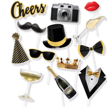 New Year’s Eve Photo Props 13pcs