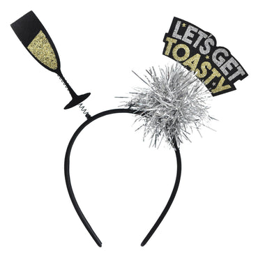 New Year’s Eve Glitter & Tinsel Headband