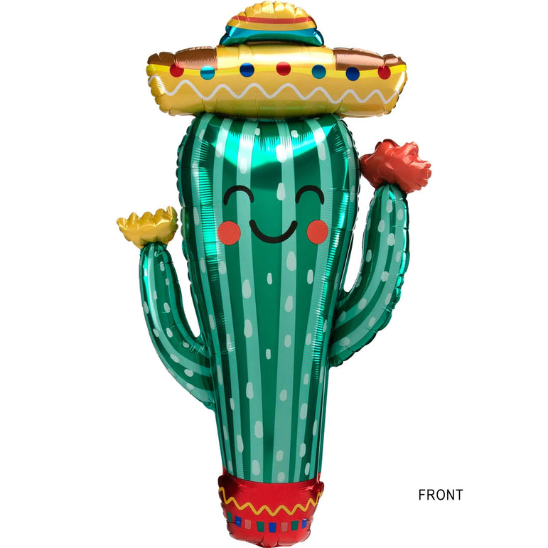 Fiesta Cactus SuperShape Balloon 60x96cm