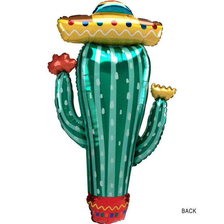 Fiesta Cactus SuperShape Balloon 60x96cm