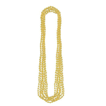 Metallic Gold Necklaces 8pcs