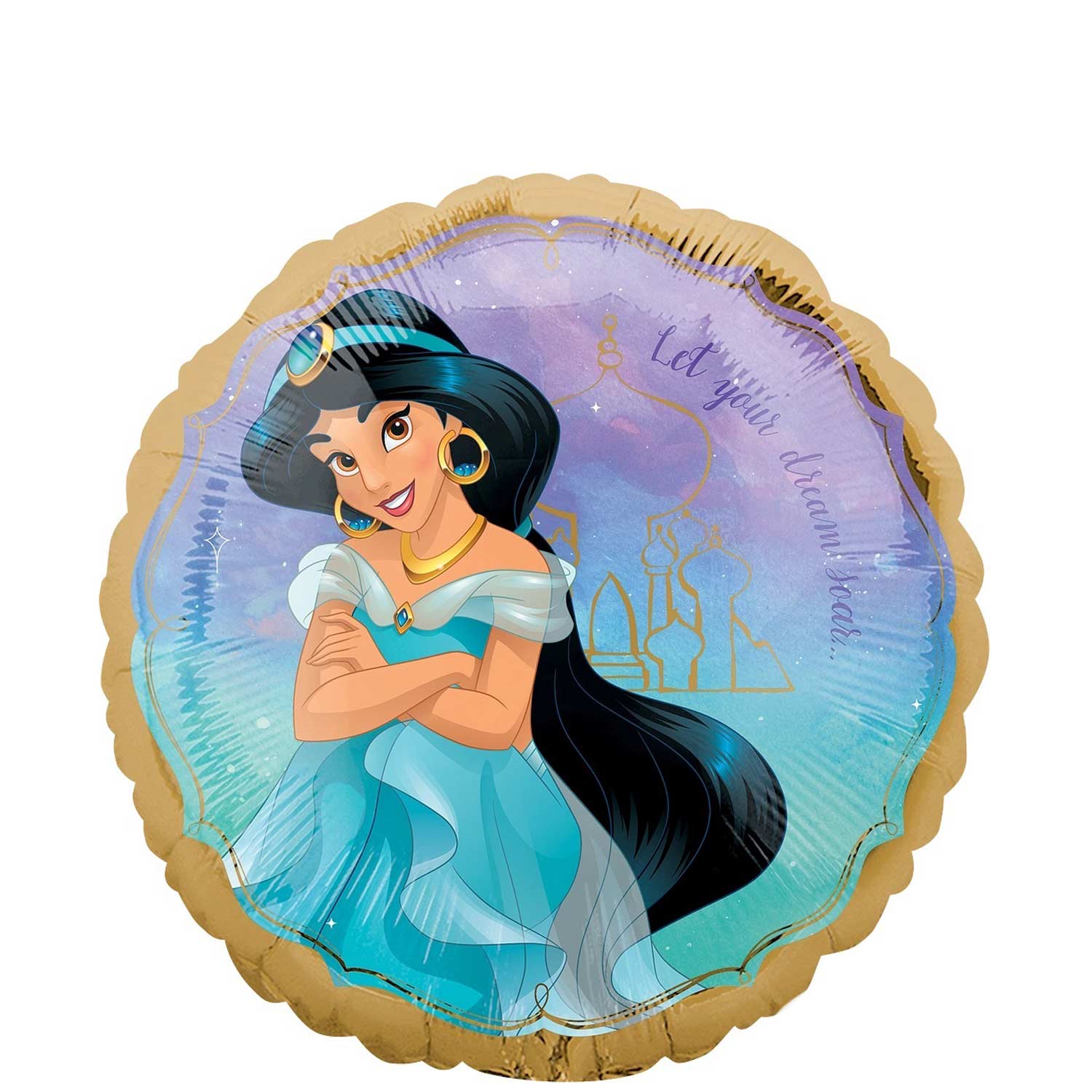 Jasmine Once Upon A Time Foil Balloon 45cm