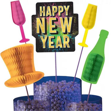 Countdown Glow Centerpiece Picks Hot-Stamped 14in, 5pcs