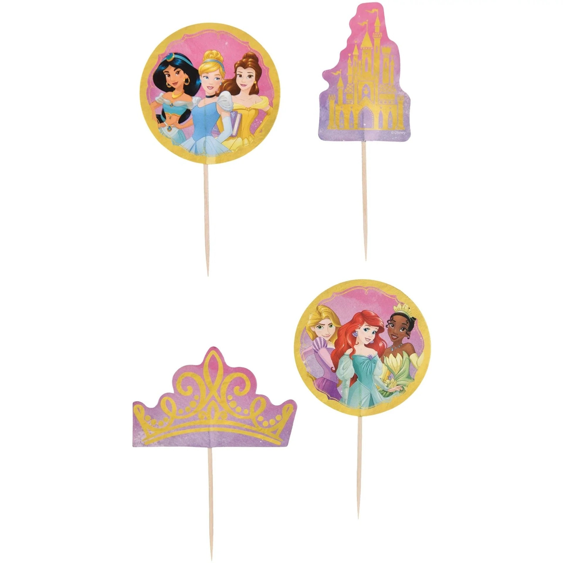 Disney Princess Wood Picks 24ct