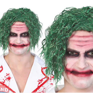 Adult Green Clown Wig