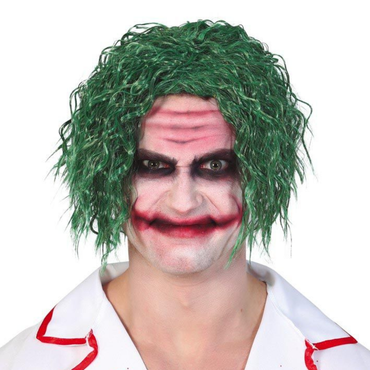 Adult Green Clown Wig