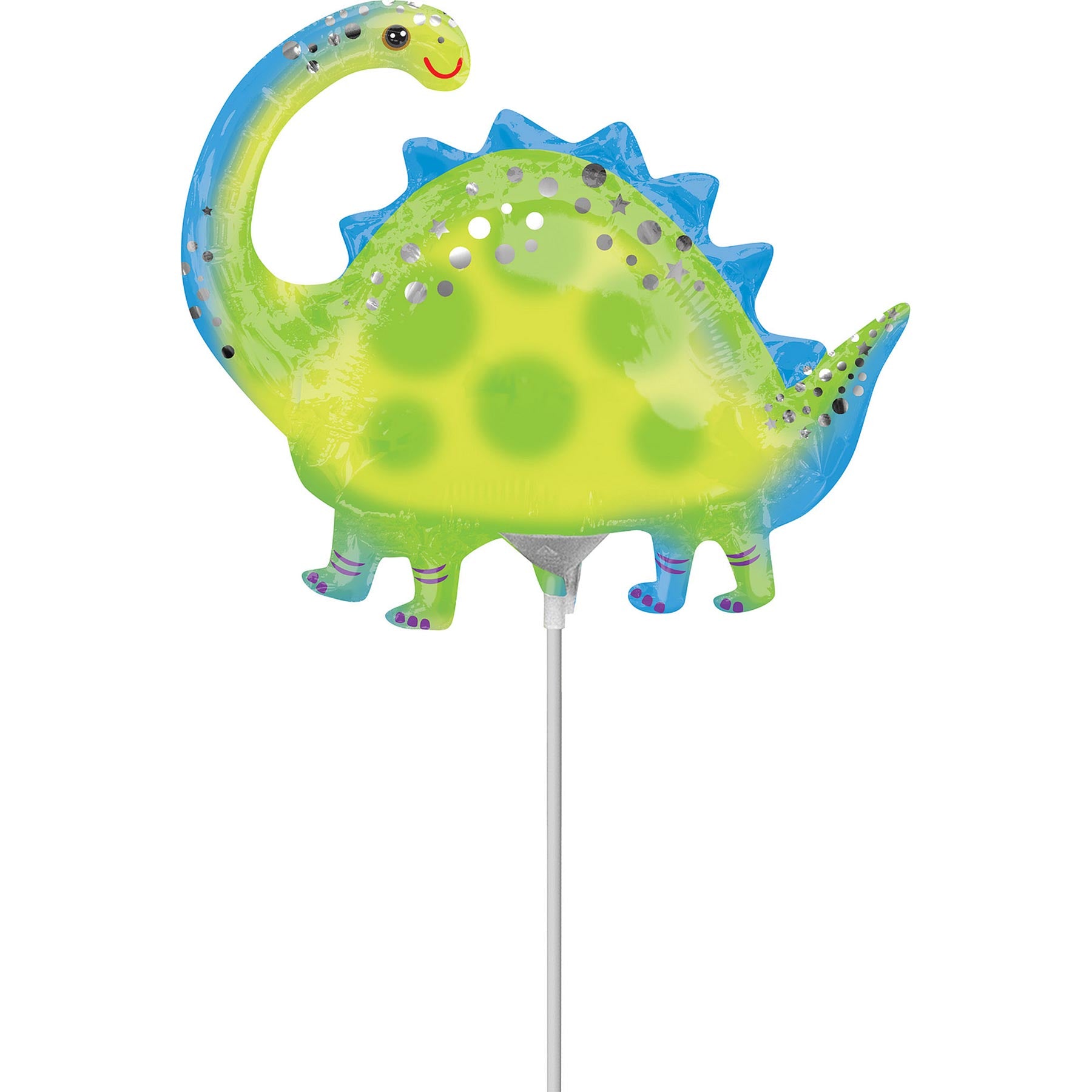 Stegosaurus Mini Shape Foil Balloon 27x25cm