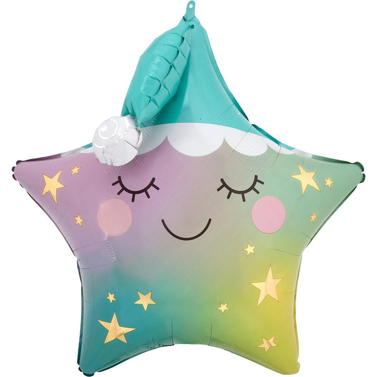 Sleepy Little Star Multi-Balloon 60x88cm