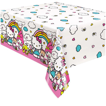 Hello Kitty & Friends Rectangular Plastic Table Cover 54x84in