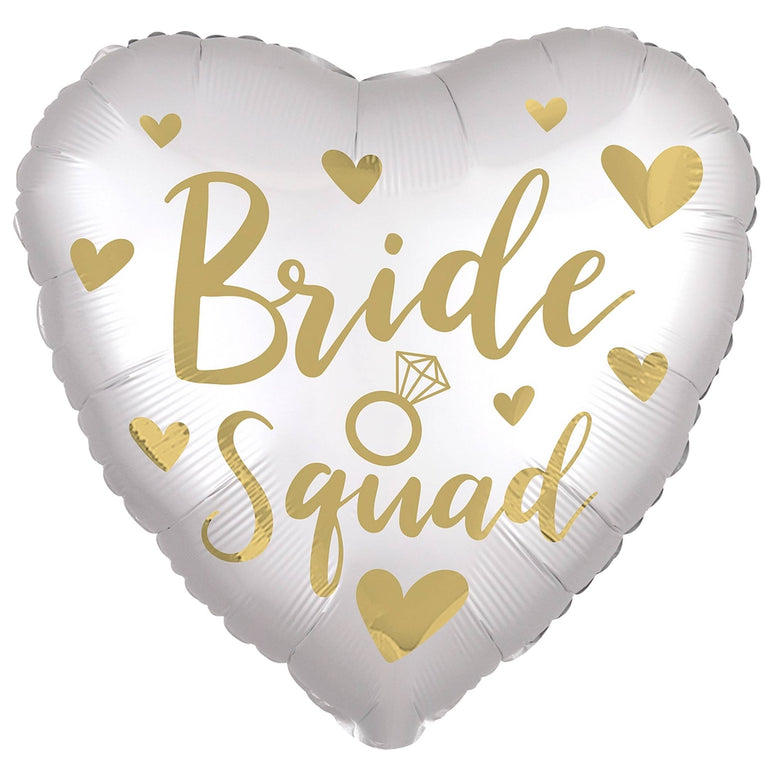 Bride Squad Satin Foil Balloon 18in