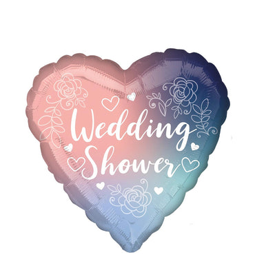 Twilight Lace Bridal Shower Foil Balloon 45cm