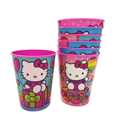 Hello Kitty Rainbow Favor Cup- Plastic, 16oz
