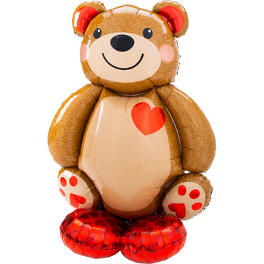 Big Cuddly Teddy AirLoonz Balloon 86x121cm