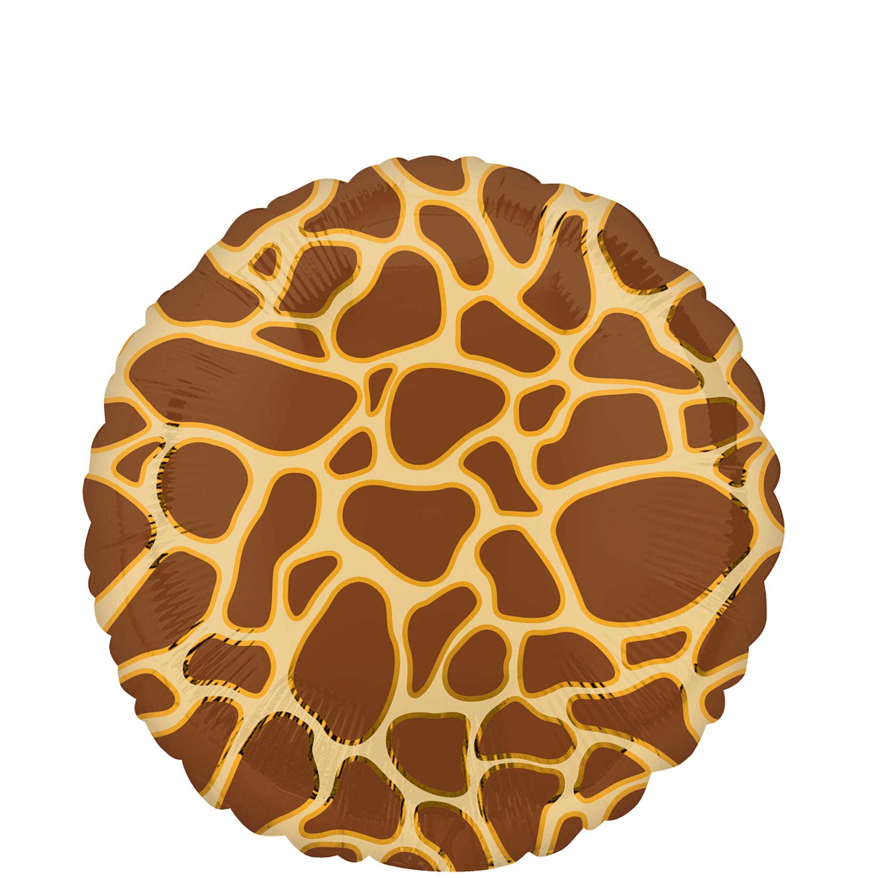 Giraffe Print Animalz Foil Balloon 45cm