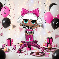 LOL Surprise Diva Foil Balloon 16x23in