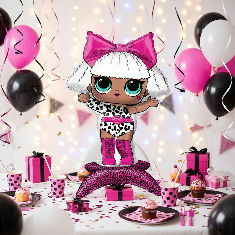 LOL Surprise Diva Foil Balloon 16x23in