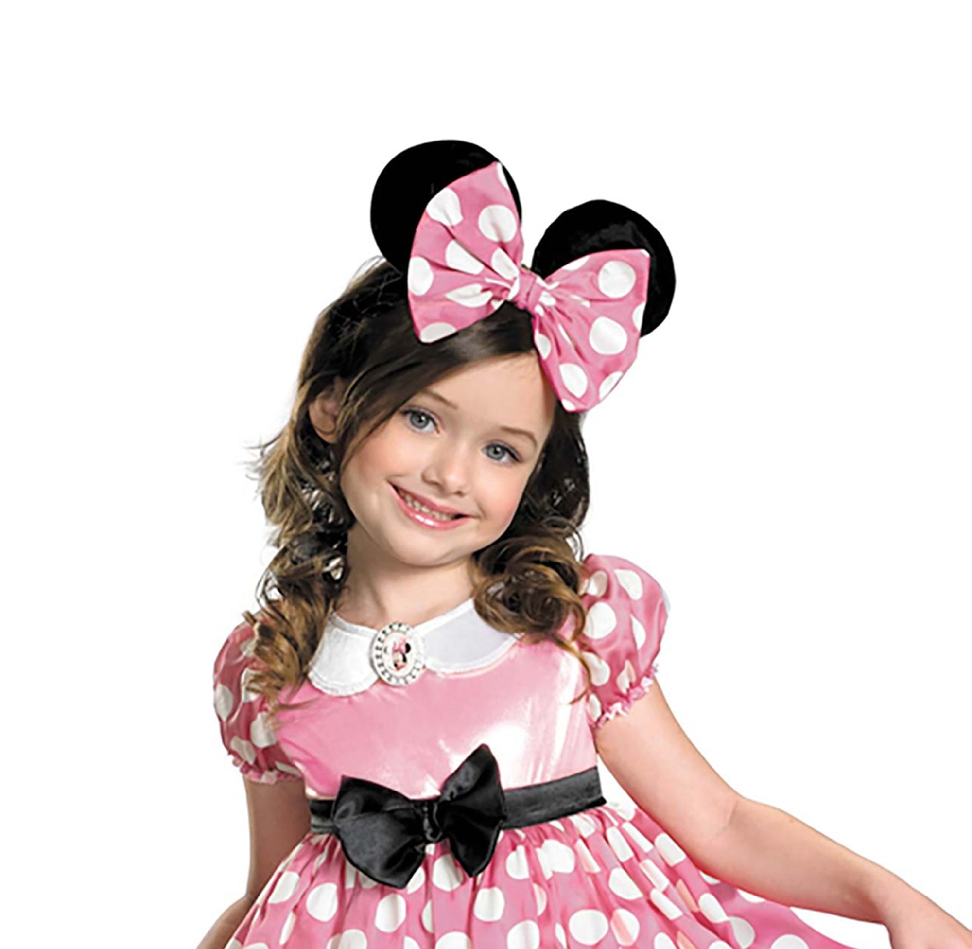Shop Child Pink Minnie Mouse Glow in the Dark Disney Costume