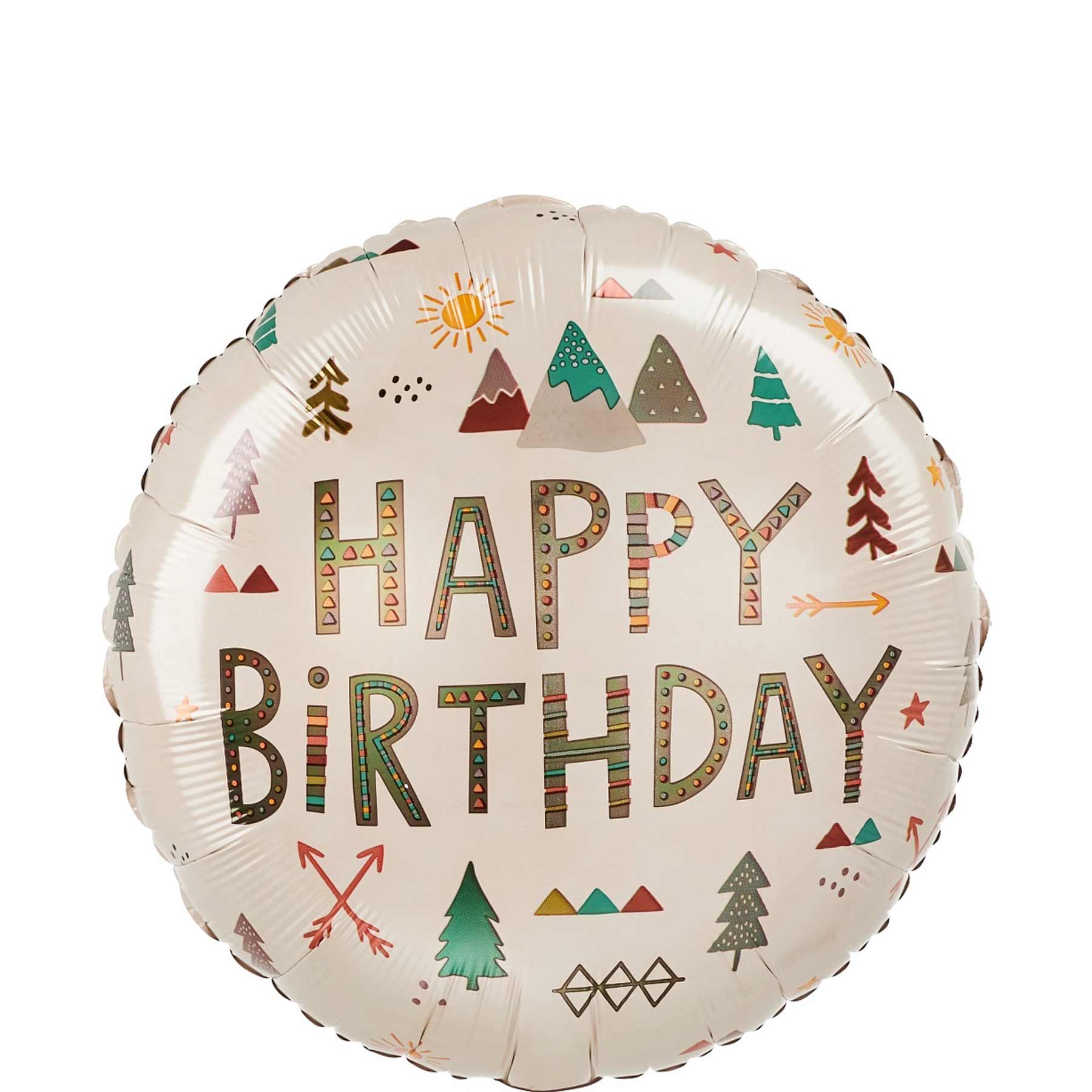 Wilderness Birthday Foil Balloon 45cm