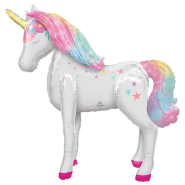 Enchanted Unicorn AirWalkers Balloon 106x116cm