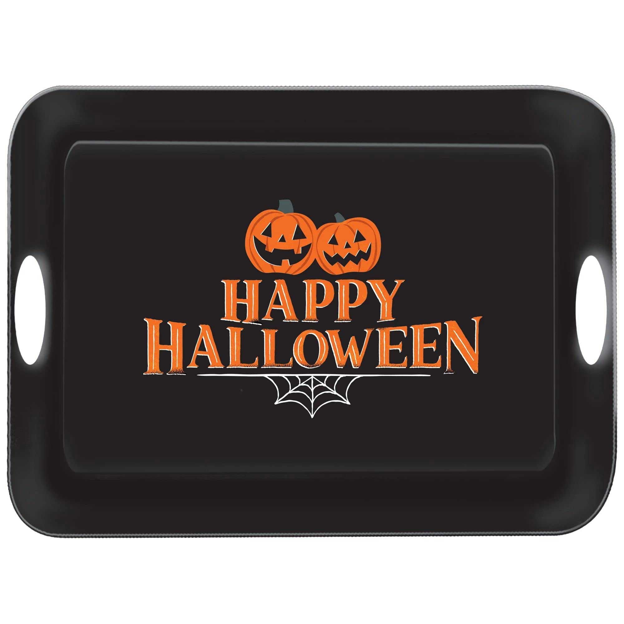 Happy Halloween Melamine Handle Tray