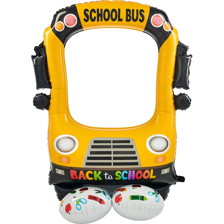 Selfie School Bus AirLoonz Balloon 104x142cm