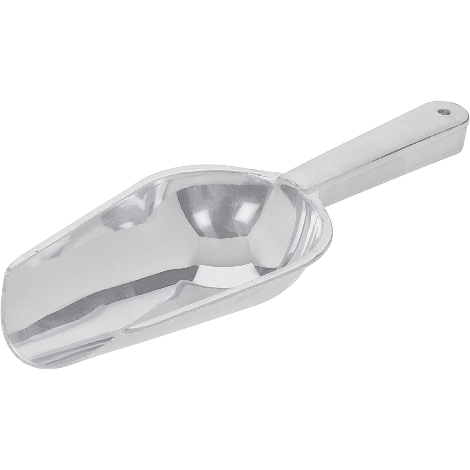 Silver Plastic Ice Scoop 9in