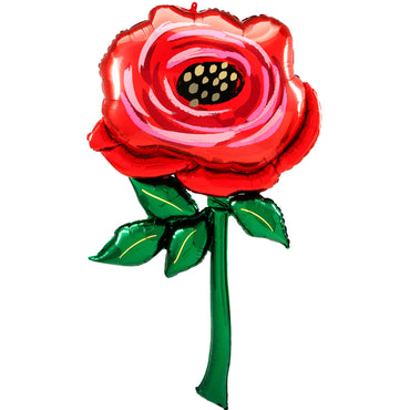 Painted Rose Giant Multi-Balloon 76x139cm
