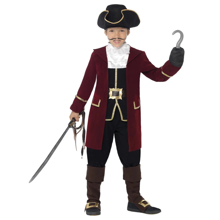 Child Deluxe Pirate Captain Costume