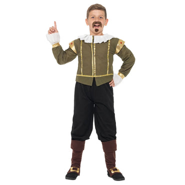 Child Shakespeare Boy Costume