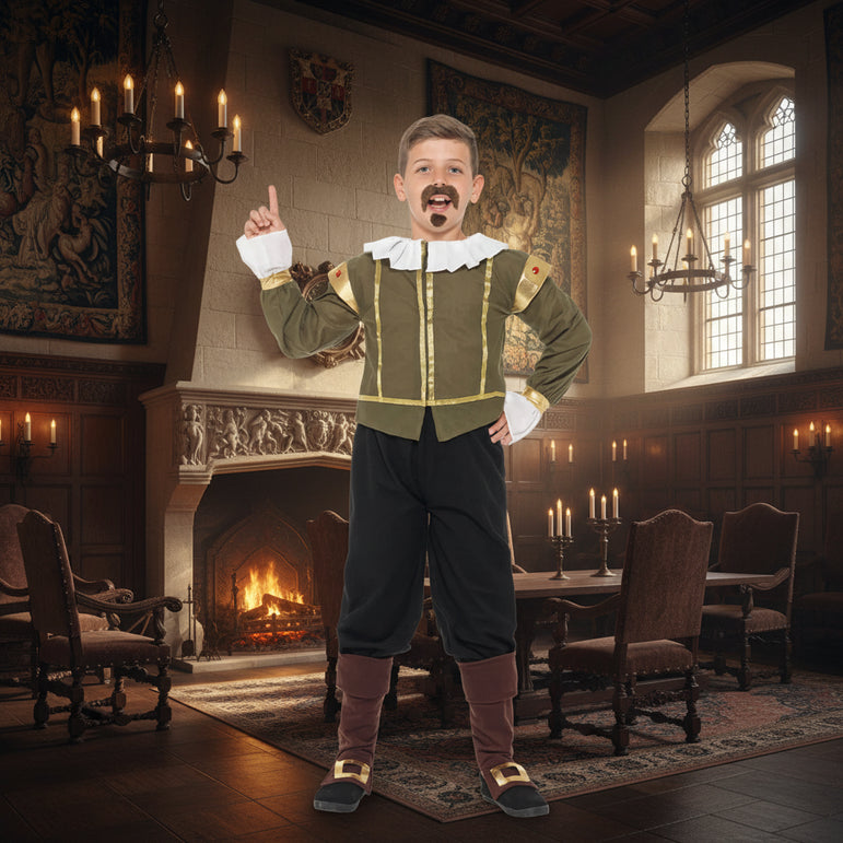 Child Shakespeare Boy Costume