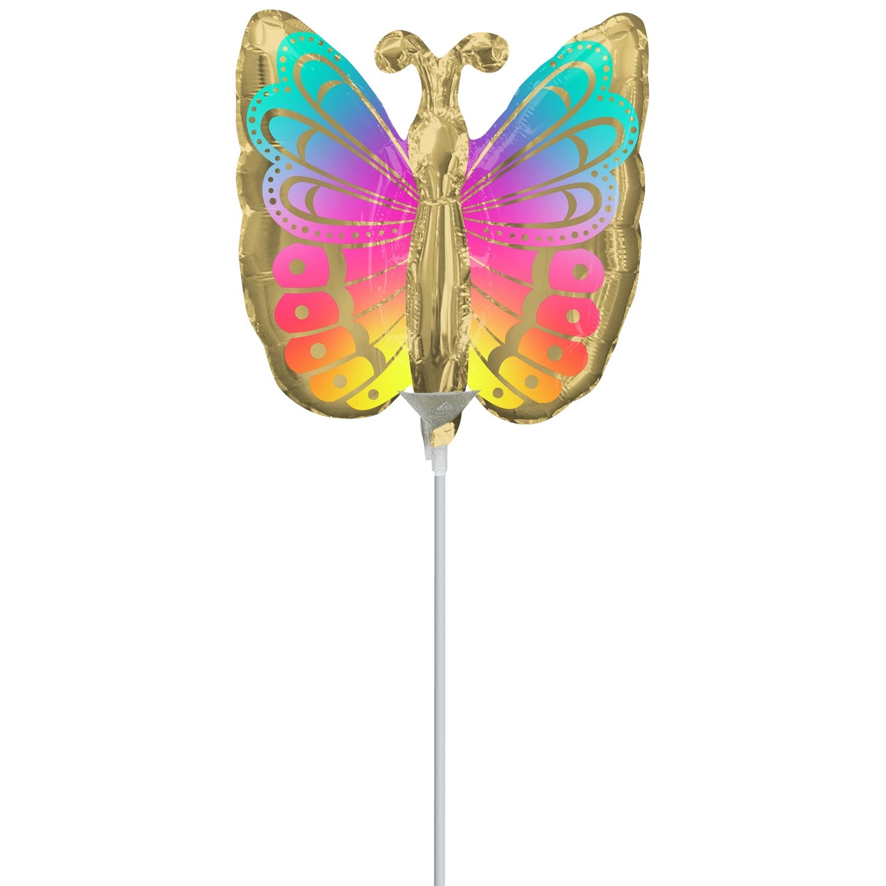 Colorful Butterfly Mini Shape Balloon 23cm