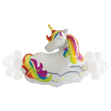 Unicorn Latex-Accented SuperShape 99x73cm